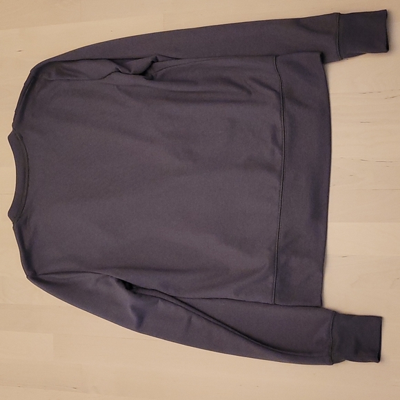 LIKE NEW Rock & Republic Grey Metal Zipper Detail Sweatshirt Material MotoJacket - Picture 11 of 11